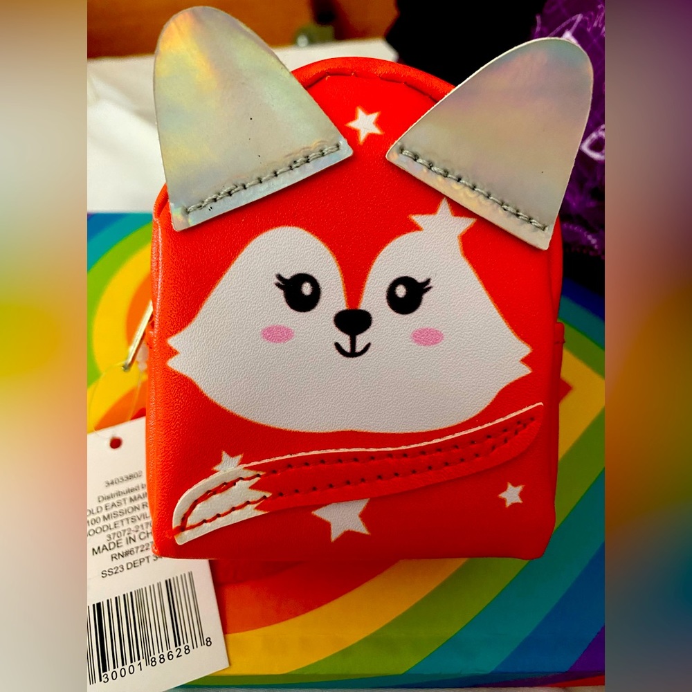 Fox coin purse